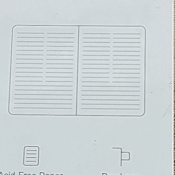 Regolden Book Rose Gold 160 Page Inner Pocket Elastic Band Pen Loop Meeting Book - Picture 8 of 16